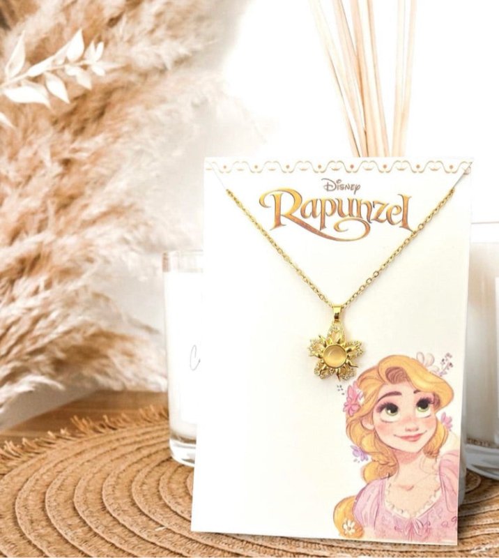 COLLAR GIRATORIO DE RAPUNZEL - Nancy Shop